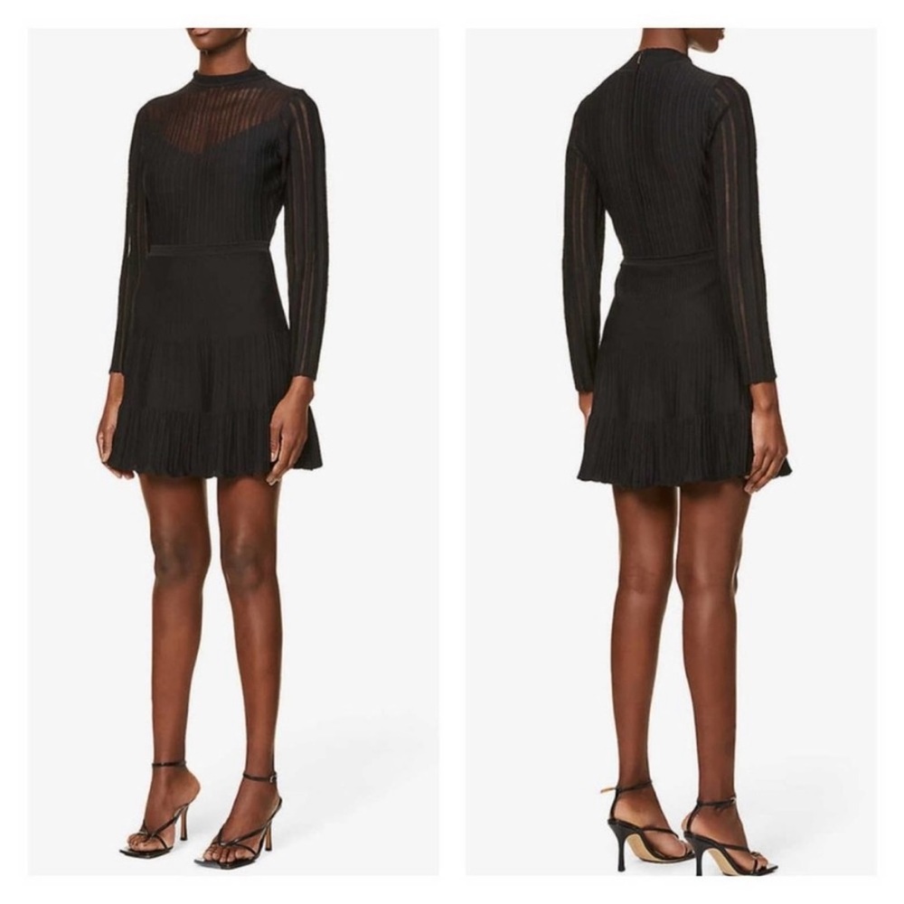 Black short dress